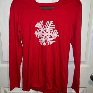 Life is Good hoodies long sleeve snowflake